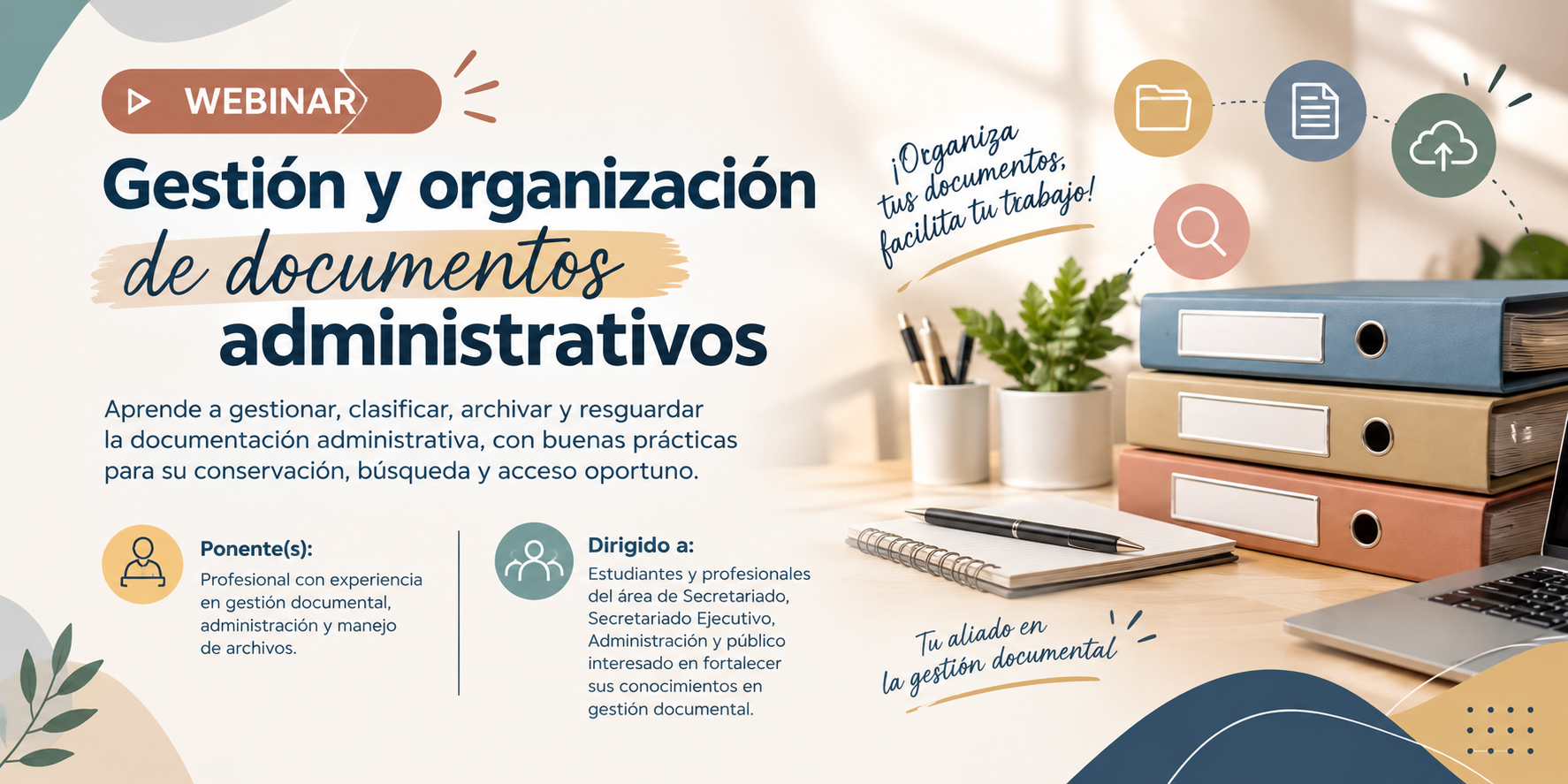 Gestión y organización de documentos administrativos
